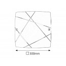 Rabalux 3698 Phaedra 30x30cm 1xE27 New 2014