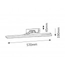 Rabalux 3908 Picture Slim Bildleuchte LED 12W