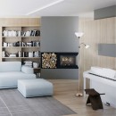 Rabalux 4065 Stehleuchte Action 1x100W + 1x25W | E27 + E14