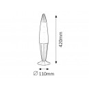 Rabalux 4108 Lollipop 2 Lavalampe 1xE14 - rosa
