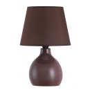 Rabalux 4476 Ingrid Textillampe E14 1x40W braun