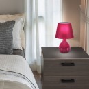 Rabalux 4478 Ingrid textile Lampe E14 1x40W bordo