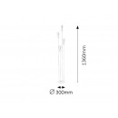 Rabalux 4561 Lanny Stehleuchte LED E27 4x15W
