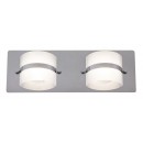 Rabalux 5490 Tony Badleuchte LED 2x5W chrom IP44 4000K