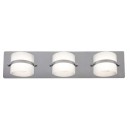 Rabalux 5491 Tony Badleuchte LED 3x5W chrom IP44 4000K