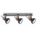 Rabalux 5611 Decken- und Spotleuchte Balzac 3x35W | GU10