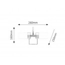 Rabalux 5714 Betty Badezimmerwandleuchte LED 2x4W IP44 4000K