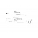 Rabalux 5750 Jim Bad Wandleuchte LED 2x4W IP44 4000K