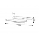 Rabalux 5784 LED Wandleuchte Badleuchte 18W | 3000K | IP44