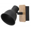 Rabalux 5902 Mac Spot GU10 1x35W schwarz / Buche