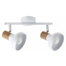 Rabalux 5944 Holly Spot-E14 2x40W weiß / Buche