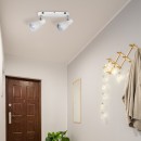 Rabalux 6027 Ebony Wandleuchte E27 2x MAX 20W