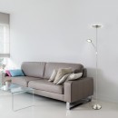 Rabalux 7006 LED Stehleuchte mit Leselicht Vlasta 18W und 5W | 3000K - chrom