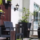 Rabalux 7837 Milano Wandleuche mit Sensor schwarz E27 1 x max 60W IP43