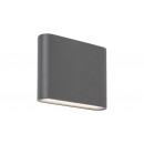 Rabalux 7951 Nesna Außenwandleuchte grau LED 2x3W 2x193lm 3000K IP54
