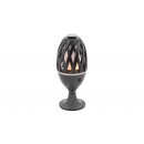 Rabalux 8946 Flamenco dekorative Lampe mit Schalter schwarz LED 5W IP65