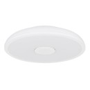 Globo 41366W LED-Deckenleuchte mit Lautsprecher Raffy 1x18W | 1100lm | 3000-6500K | RGB | IP44- dimmbar, Bluetooth, Fernbedienung, Nachtmodus, Memory-Funktion, weiß, opal