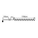 LED Weihnachtslichterkette DLL18028 24V, 17,9, warmweiß