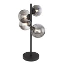 Globo 56133-4T LED-Tischleuchte 4x3W | 320lm | G9 | 3000K - schwarz, rauchig