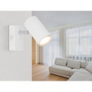 Globo 57911-1W Wandleuchte Robby 1x25W | GU10 - Schalter am Körper, weiß