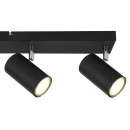 Globo 57911-4B Deckenleuchte Robby 4x35W | GU10 - schwarz