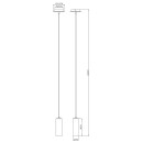 Globo 57911HB Pendelleuchte Robby 1x35W | GU10 - schwarz