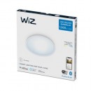 WiZ Tunable White 8719514338012 LED Deckenleuchte SuperSlim 1x16w | 1600lm | 2700-6500k - dimmbar, weiß