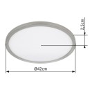 Globo 41562-24N LED Deckenleuchte SAPANA | 24W integrierte LED-Quelle | 2300lm | 3000K