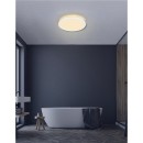 Globo 41562-24W LED Deckenleuchte Sapana 1x24W | 2300lm | 3000 K | IP44 - Schaltdimmer, Memoryfunktion, weiß, opal