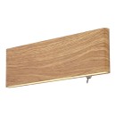 Globo 41751W-8 LED Wandleuchte Siegfried 1x8W | 240lm | 3000K - Schalter am Körper, braun