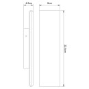 Globo 41751W-8 LED Wandleuchte Siegfried 1x8W | 240lm | 3000K - Schalter am Körper, braun