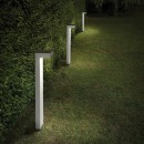 Ideal Lux 115061 Außenleuchte Sirio Big Antracite 2x40W | G9 | IP44 - anthrazit