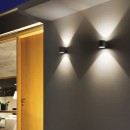 Ideal Lux 061474 Außenwandleuchte 1x40W Snif | G9 | IP54 - grau