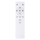 Globo 41368-24 LED Deckenleuchte Sully 1x24W | 800lm | 3000-6500K | RGB - dimmbar, Fernbedienung, Regenbogeneffekt, Nachtmodus, Memoryfunktion, schwarz, opal
