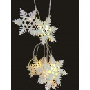 Philips LED Weihnachtslichterkette FLAKES LED 20 LED Länge 3 m, IP20 - Innenbereich