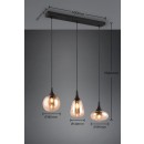 Trio T317000313 Pendelleuchte LUMINA E14