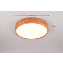 Trio T647410130 LED Deckenleuchte ISEO | 24W integrierte LED-Quelle | 2500lm | 3000K