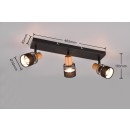 Trio T811700332 Spot-Deckenleuchte NANDINI E14