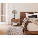 Italux TB-22374-BK Tischlampe Nerom E27