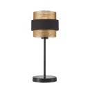 Italux TB-27467-1-BK-GD Tischlampe Bans E27