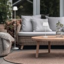 Trio Reality TR57706131 LED Tischlampe für den Außenbereich SUAREZ | 1,5W integrierte LED-Quelle | 200lm | 3000K