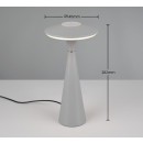 Trio Reality TR57726177 LED Tischlampe für den Außenbereich TORREZ | 2W integrierte LED-Quelle | 180lm | 3000+4000+5000K