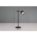 Trio Reality TR57791102 LED Tischlampe MAXIMA | 3W integrierte LED-Quelle | 250lm | 3000K