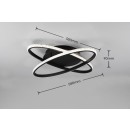 Trio Reality TR67802132 LED Deckenleuchte LANE | 27W integrierte LED-Quelle | 3500lm | 4000K