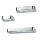 LED Wandleuchte Tribe AP4 4x3W - Aluminium/chrom