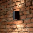 Ideal Lux 115320 Außenwandleuchte 2x40W Up Bianco | G9 | IP44