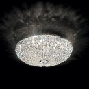 Ideal Lux 016 122 Anbauleuchte 6x40W Virgin | G9 - Kristall