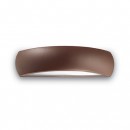 Ideal Lux 163598 Außenwandleuchte Giove Coffee 1x60W | E27 | IP54 - braun