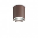 Ideal Lux 163666 Außendeckenleuchte Gun Coffee 1x28W | GU10 | IP44 - braun