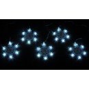 LED Schneeflocke, kaltweiß